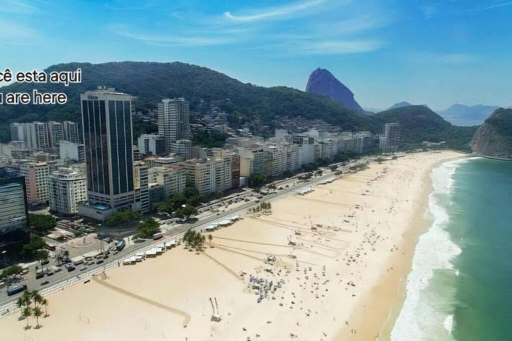 Apartamento Copacabana Beach - Apartamento Confortavel Posto 2 Vista Mar ريو دي جانيرو المظهر الخارجي الصورة
