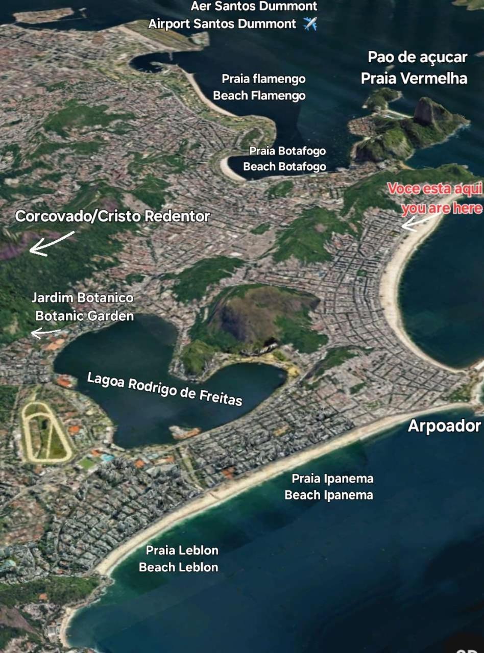 Apartamento Copacabana Beach - Apartamento Confortavel Posto 2 Vista Mar ريو دي جانيرو المظهر الخارجي الصورة